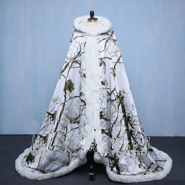 Winter Camouflage Prom Dress