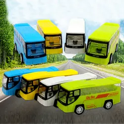 Лидер продаж отступить автобус автомобиль игрушки для мальчиков детей детские мини-автомобилей мультфильм автобус игрушки для детей