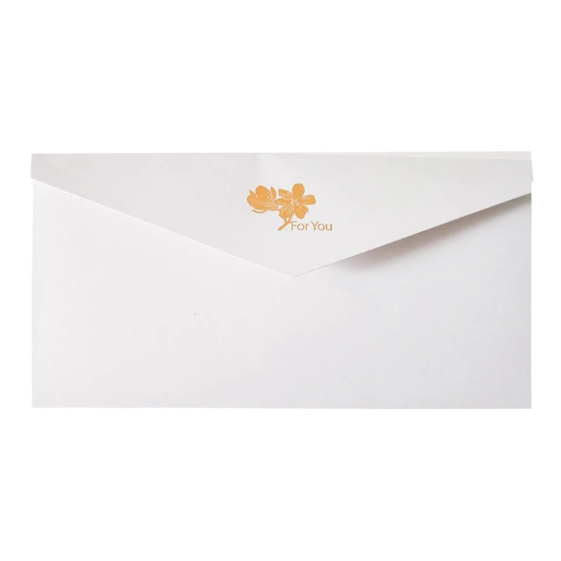 Горячая винтажный стиль тиснение печать крафт-бумага конверты школьные принадлежности конверт для свадьбы письмо-приглашение - Color: WT