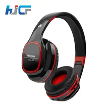 

New HJCF Bluetooth Headphone Stereo Bluetooth Earphone With Mic FM Radio SD Card Slot Noise Cancellation Bluetooth Headset KDK56