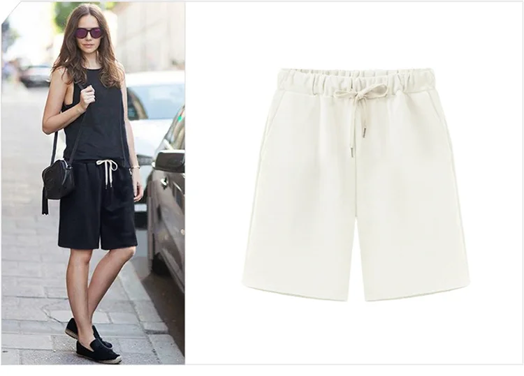 jorts S-8XL Plus Size Cotton Summer Shorts Women Ladies Biker Shorts Casual Short femme taille haute spodenki damskie nike shorts women