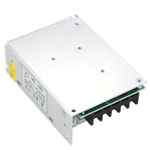 60W драйвер питания светодиодный трансформатор DC 12V 5A ленточный светильник