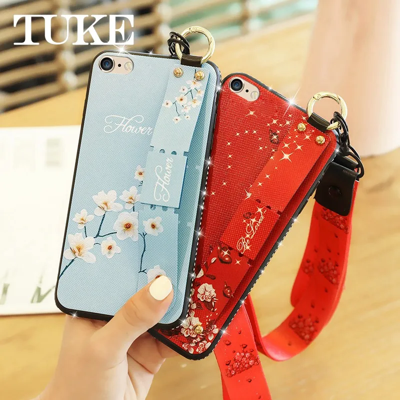 

Wrist Strap Case For Xiaomi Mi 9 SE 8 Lite Mi Max 2 5X A1 6X A2 Play Lanyard Strap Cover For Redmi Note 7 5 4X 4 6A 6 Pro 5 Plus