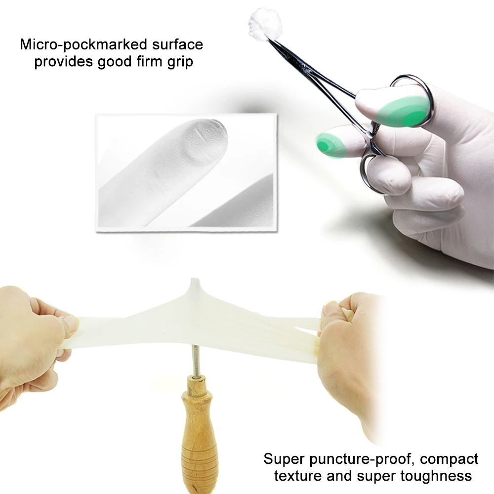 100 шт. нитриловые резиновые перчатки рабочие перчатки одноразовая пудра Бесплатные маслостойкие перчатки для промышленности домашняя еда медицинское Зубное использование