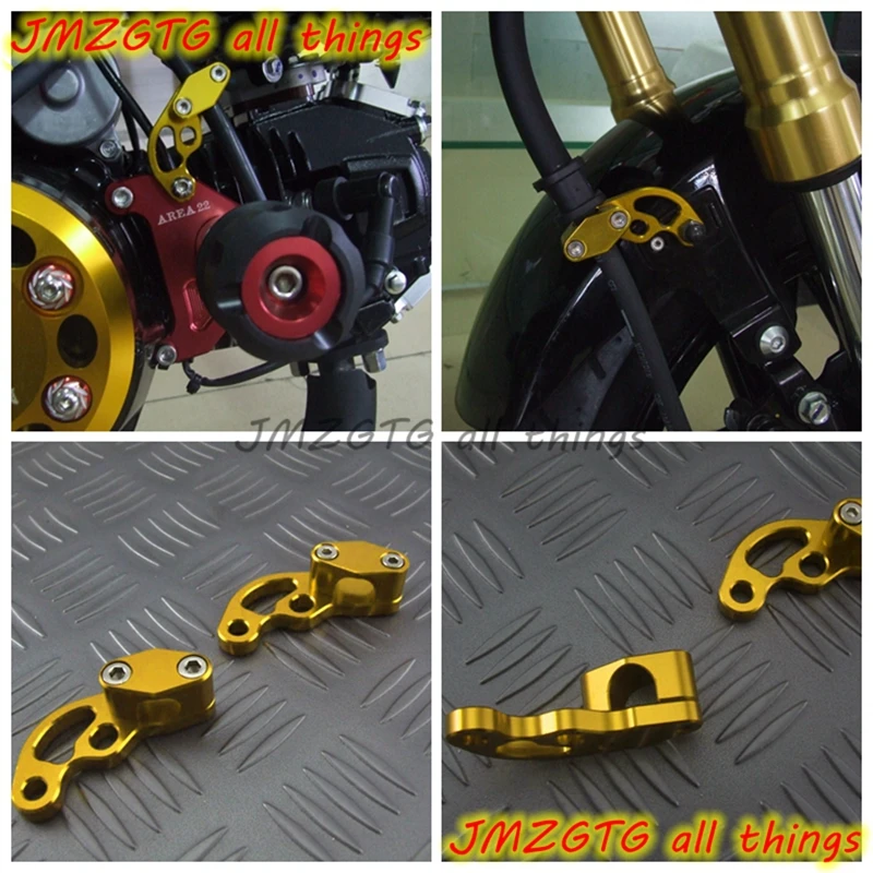 CNC Aluminum Clutch Cable Mount For HONDA GROM MSX125 MSX125SFclutch