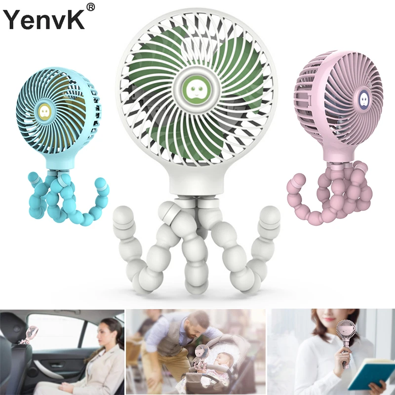 Ventilateur De Poussette Portable Pour Bebe Design Multi Styles Avec Interrupteur Fonction Anti Tactile Rechargeable Par Usb Pour Table De Bureau Pour Etudiant Aliexpress