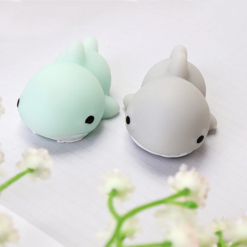 

Shark Cute Healing Toy Kawaii Collection Stress Reliever Gift Decoration Blue Gray Soft Lovely