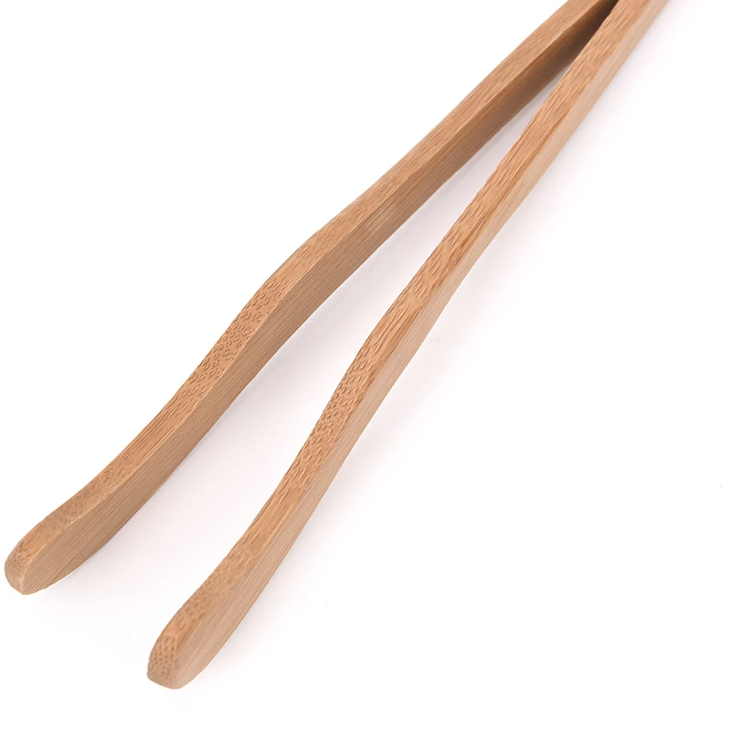 1PC Wooden Food Clips Toast Tongs Toaster Bacon Clamp Sugar Ice Tea Tong Salad Kitchen Clipping Tool