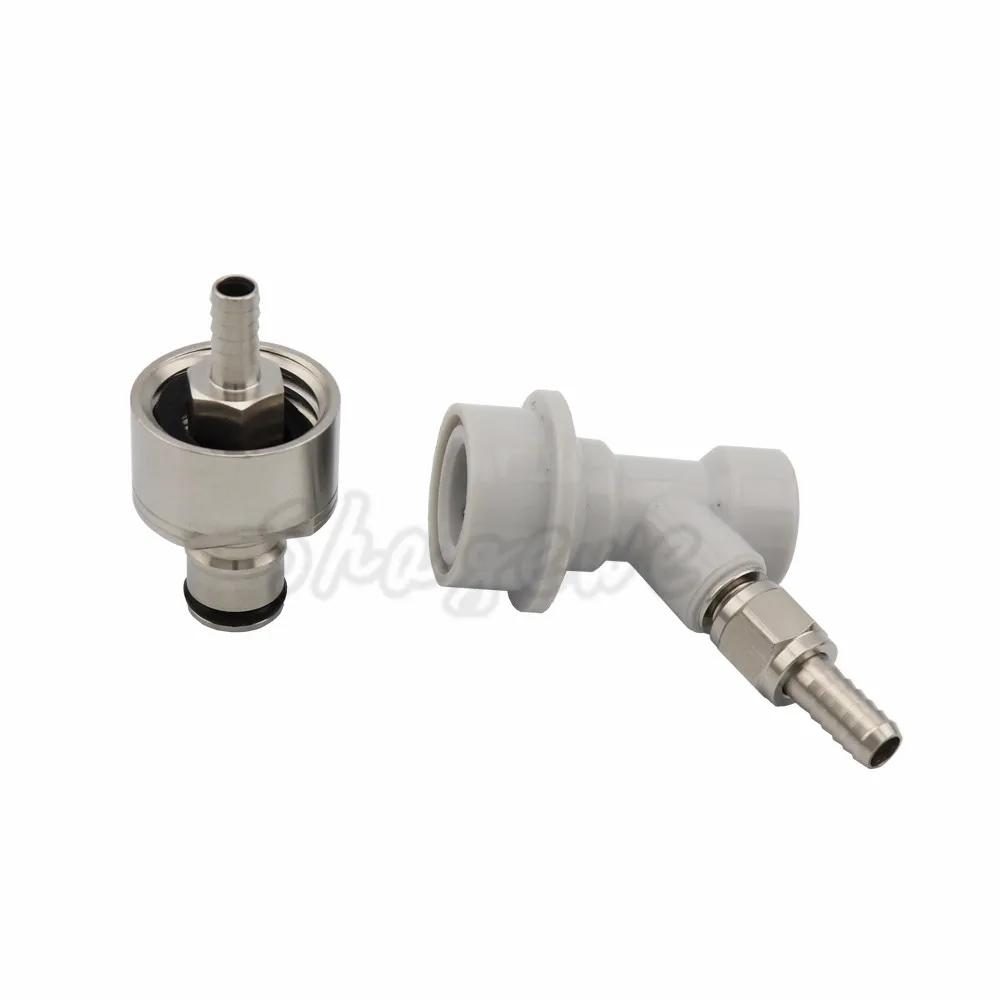 Home brewing Stainless Steel Carbonation Cap Carbonator-Liquid & Gas Ball Lock Disconnect -14Barb with Swivel Nut (4)