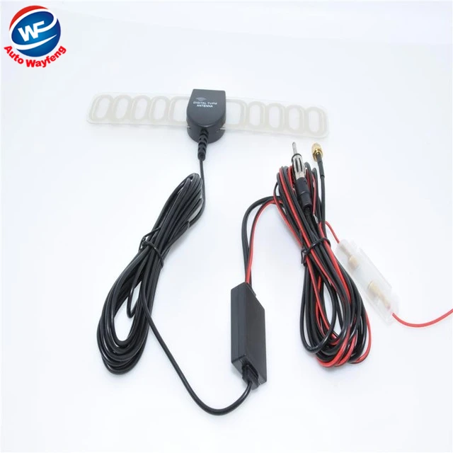 Бесплатная доставка Новый Автомобильный авто усилитель ТВ FM радио крепление на