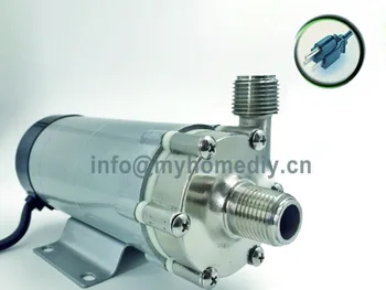 

beer brewing pump,Magnetic Drive Pump 15R homebrew pump With Stainless Steel Head,,with 110V US Plug
