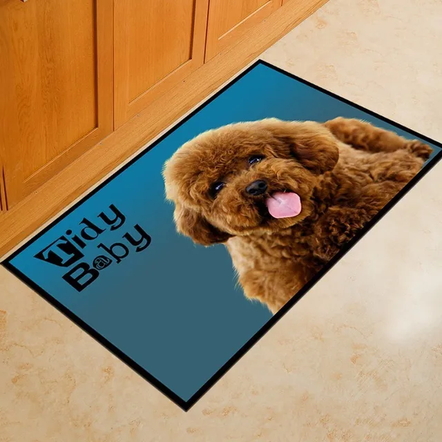 Buy Husky Dog Floor Mat Animal Dog Printed Bathroom Kitchen Carpets Doormats