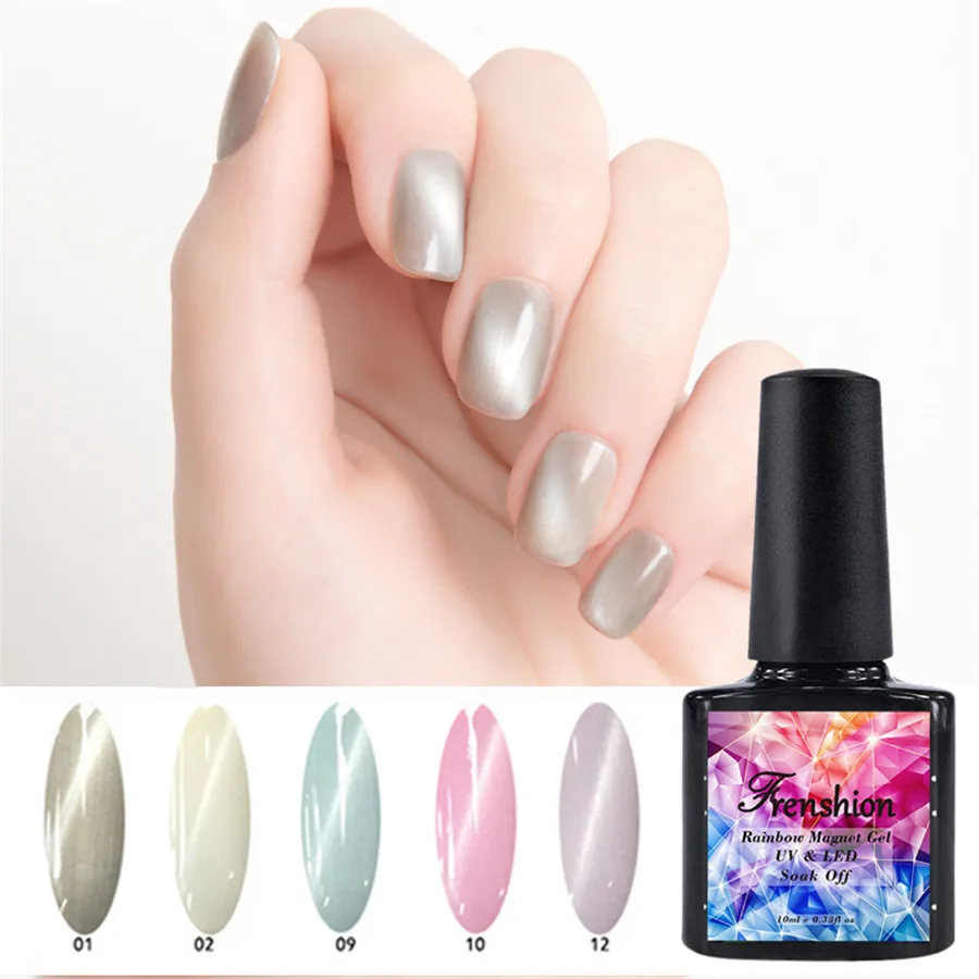 Frenshion 10ML Jade Gel Nail Polish UV LED Gel Nail Art Soak Off
