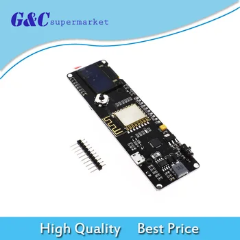 

ESP8266 WiFi NodeMCU Module 18650 Battery 0.96in OLED Display