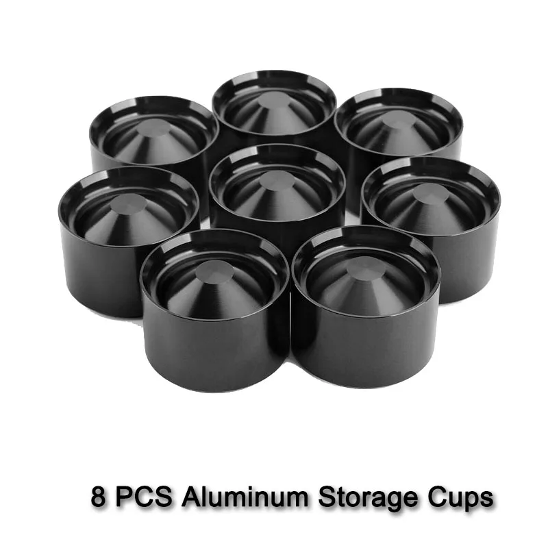 

8 X Aluminum Car Storage Cups For NAPA 4003 / WIX 24003 OD 1.797" ID 1.620" Automobiles Fuel Filters Interior Accessories