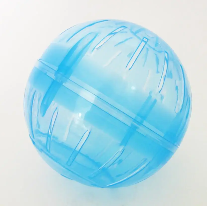 1 шт. мыши хомяк упражнения мяч крыса Пластик работает игра игрушка ПЭТ продукта шар для хомяка