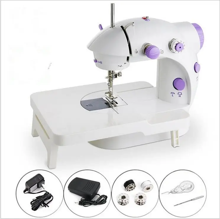

2019 Multifunction Mini Sewing Machine Stitches Replaceable mini Sewing Machine Beauty Mom Gifts