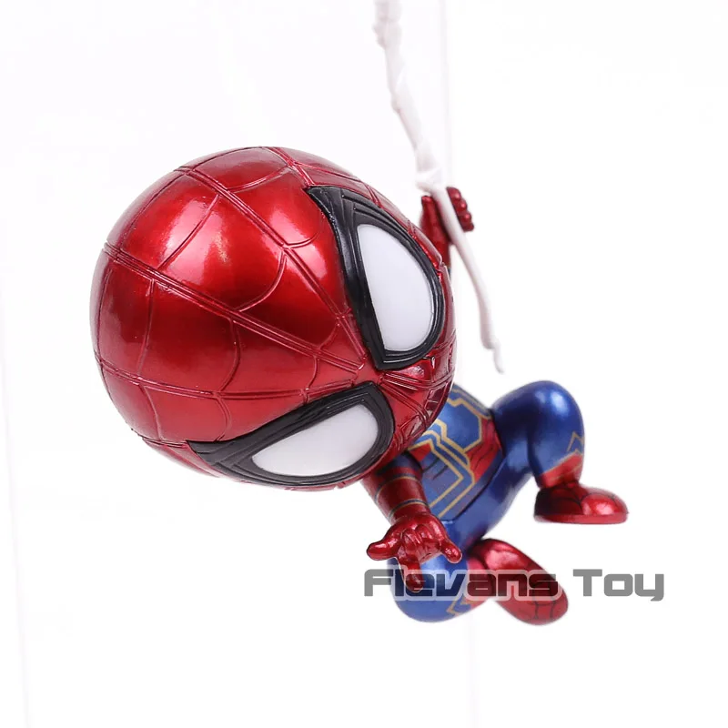 Горячие игрушки Cosbaby Marvel Человек-паук возвращение на родину Человек-паук Железный Паук версии мини-фигурки из ПВХ игрушки 14 видов стилей