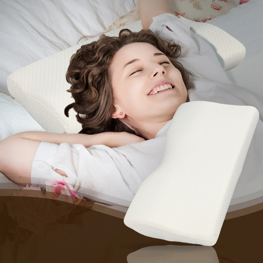 

Memory Foam Rebound Pillow Beddengoed Kussen Neck bescherming grootte Kleur Nekkussen Trage Cervicale Gezondheidszorg Release