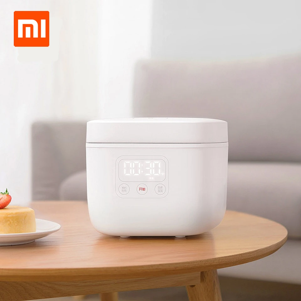 

IN STOCK Xiaomi Mijia Electric Rice Cooker 1.6L Kitchen Mini Cooker Small Rice Cook Machine Intelligent Appointment LED Display