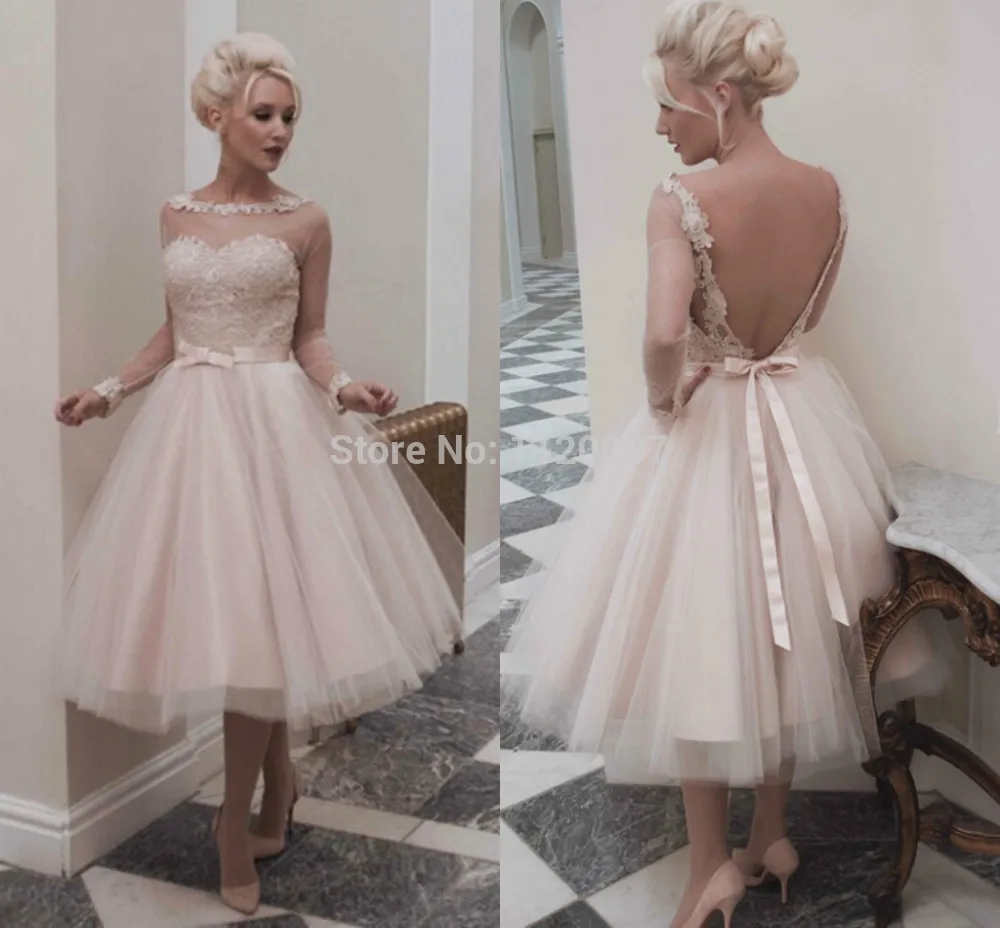 Online Get Cheap Pink Wedding Dress Short -Aliexpress.com ...