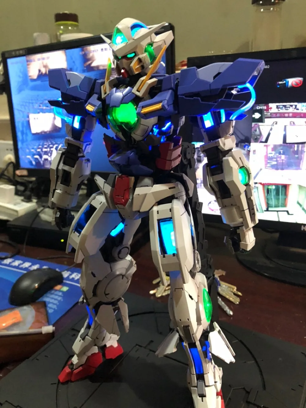 Ручной Индукционный светодиодный блок управления для Bandai PG 1/60 GN-001 EXIA Gundam