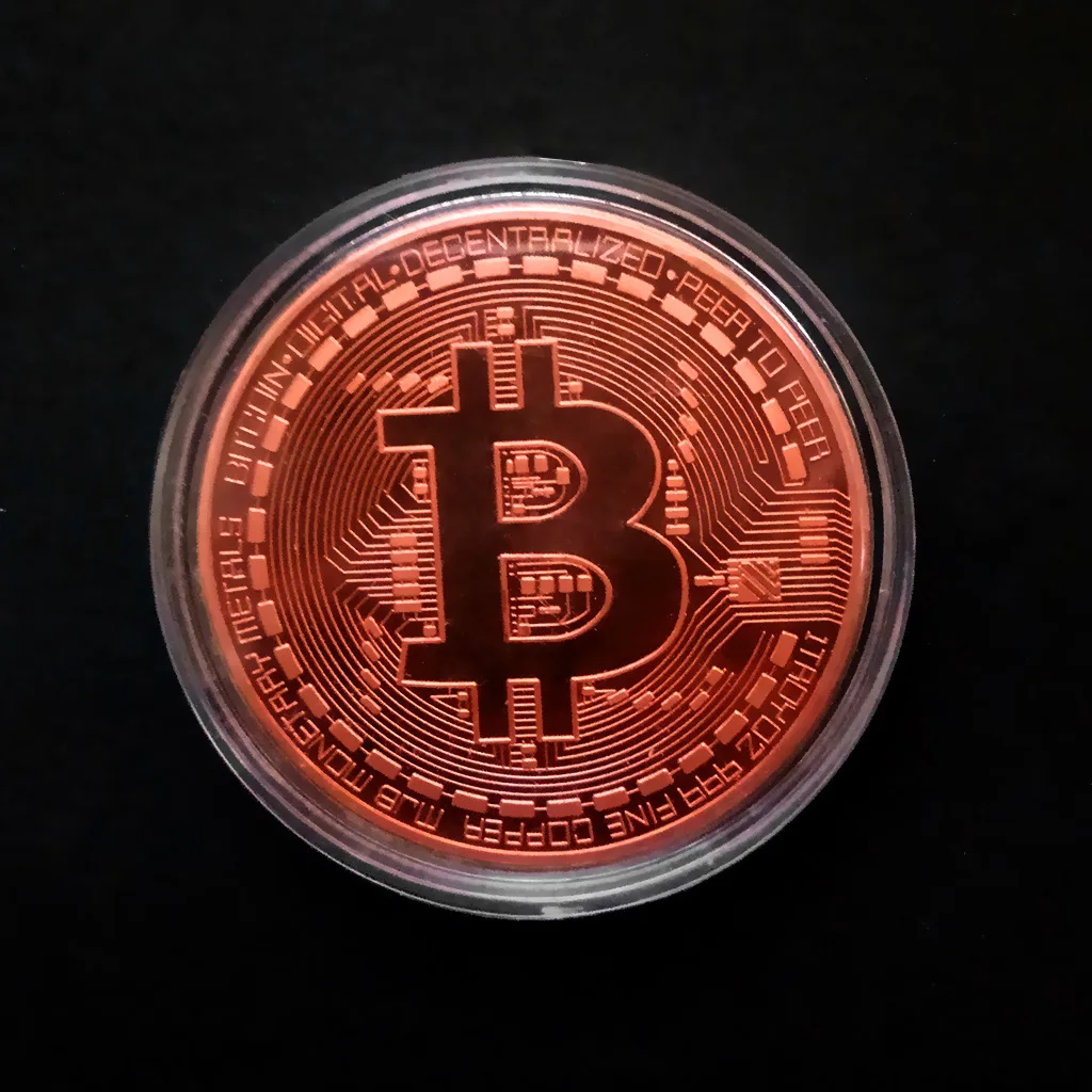 Gold Plated Bitcoin Coin Collectible Gift Casascius Bit Coin BTC Coin Art Collection Physical gold commemorative coins Gold Plated Bitcoin Coin Collectible Gift Casascius Bit Coin BTC Coin Art Collection Physical gold commemorative coins