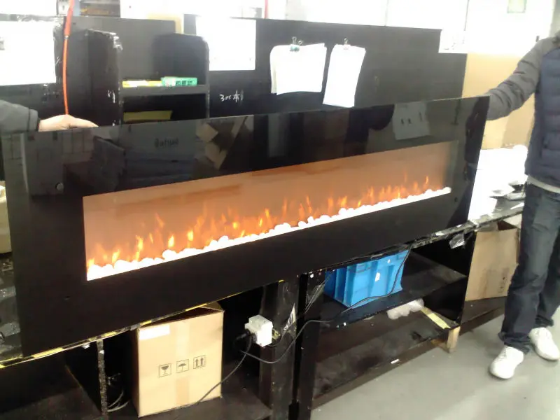 Free Shipping 72 Inch Cheap 220v Electric Fireplace Wall In Electric