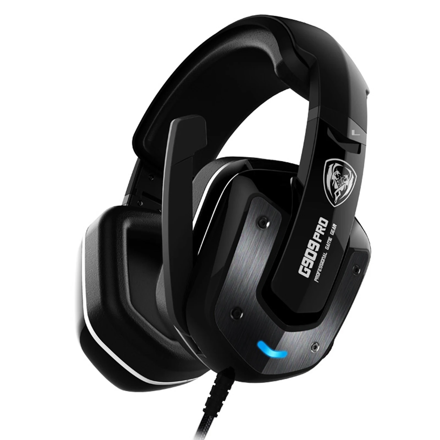 Топ предложения SOMIC G909PRO 7 1 звук Игровые наушники стерео Бас Gaming Headset с микрофоном