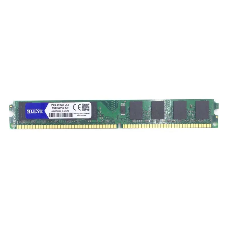 MLLSE ram 1 Гб 2 ГБ 4 ГБ DDR2 533 667 800 667 МГц 800 МГц DIMM DDR2 ram 1G 2G 4G память материнская плата MEMORIA Настольный ПК компьютер