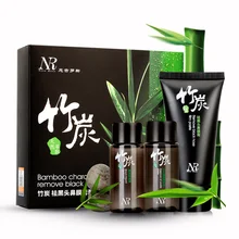 3 шт никоросс Удаление угрей бамбуковый уголь черная маска глубокая, очищающая, черные точки отклеивающая маска лечение акне пилинг маска