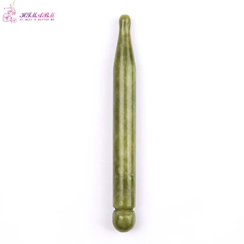 HIMABM Natural jade massage stick massage wands for Chinese medicine acupuncture promote blood circulation Wrinkle reduction HIMABM Natural jade massage stick massage wands for Chinese medicine acupuncture promote blood circulation Wrinkle reduction