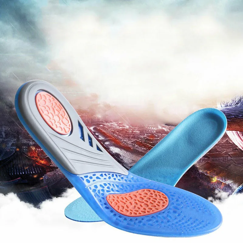 

1 Pair Orthotic Insoles Orthopedic Shoes Sport Bow Pain Relief Insert Feet Insoles Pad New Silicone Shoes Pad High Heel Insole