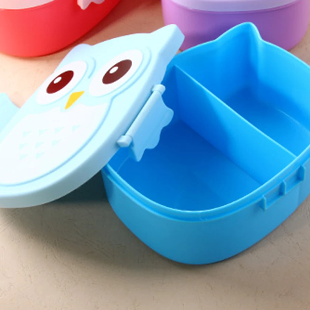 

Bowl Baby Feeding Dish Baby Bowl Universal Baby Food Feeding Boxes Owl Box Microwave Oven Bento Container Case Dinnerware