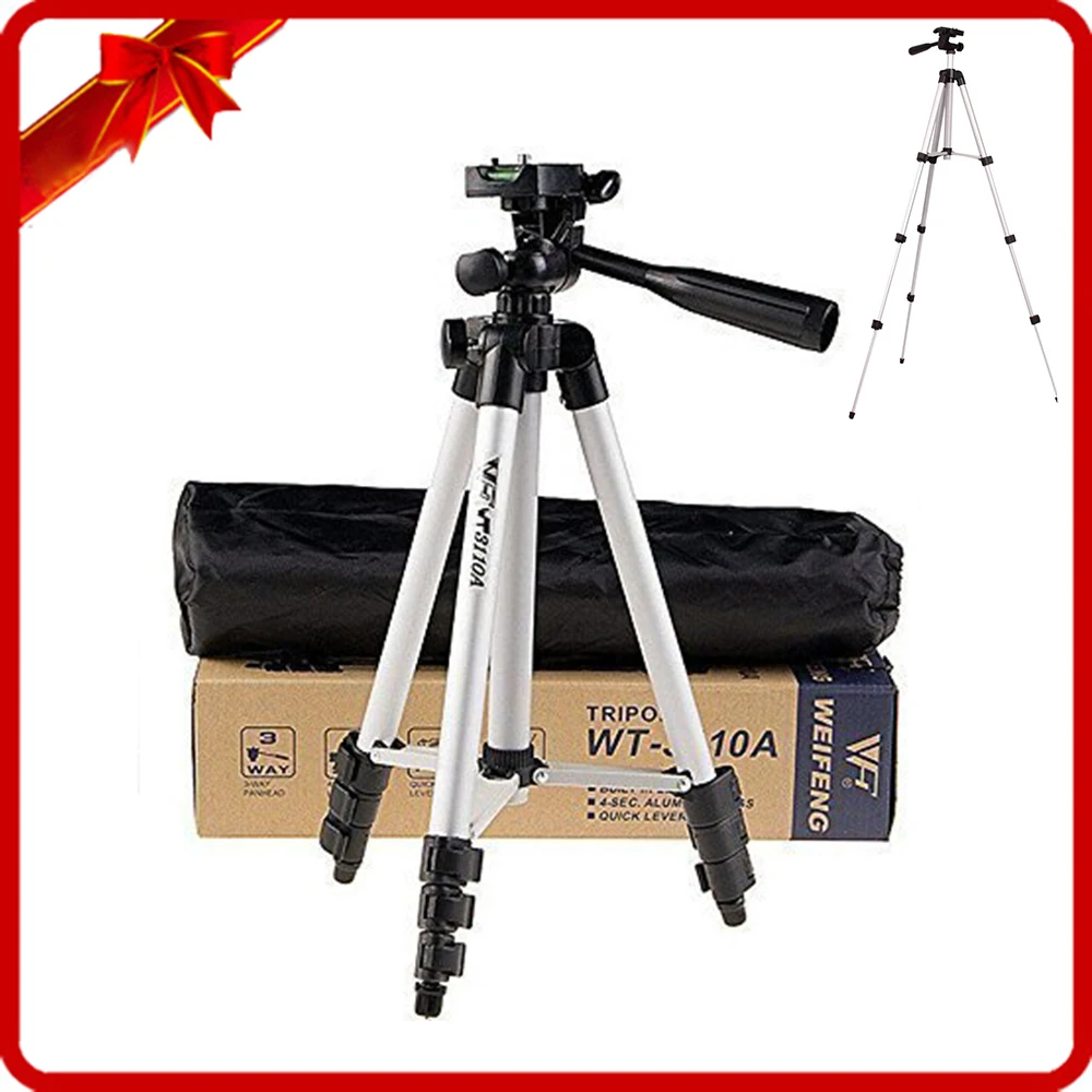 Weifeng WT3110A Tripod Aluminum With 3 Way Universal Digital Camera