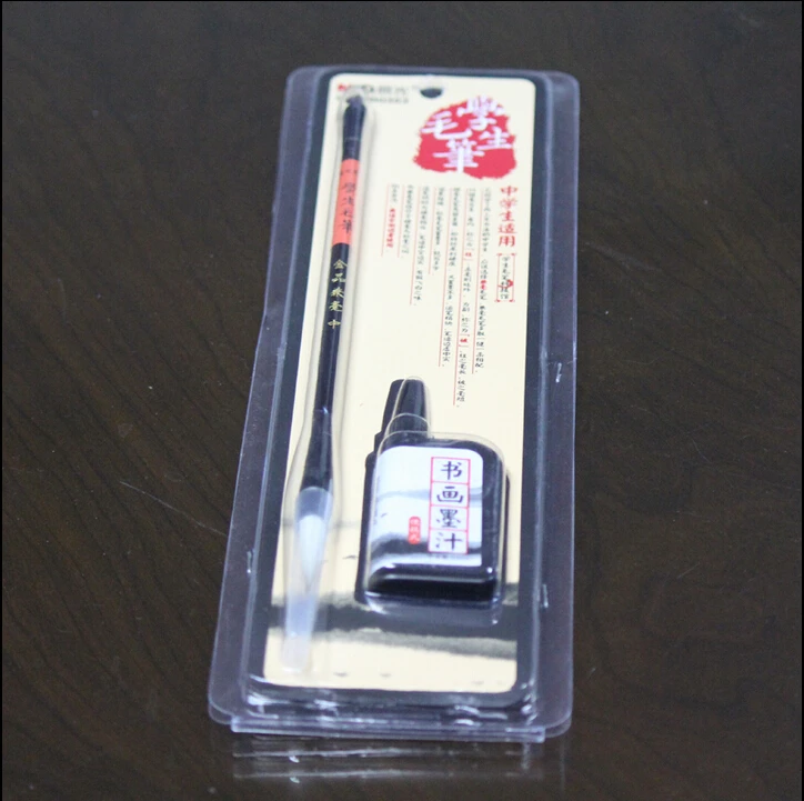 

high quality calligraphy pen suitable for painting and calligraphy premium medium regular script calligraphy brush with 25ml ink