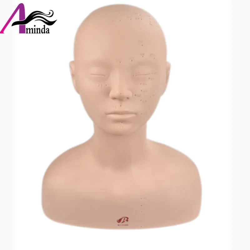 Silicone Mannequin Head Professional Male Head Mannequins with