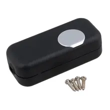 ABS пластик черный 80x35x25 мм электронная лампа 50 Гц 20-200 Вт лампа диммер для настольного освещения