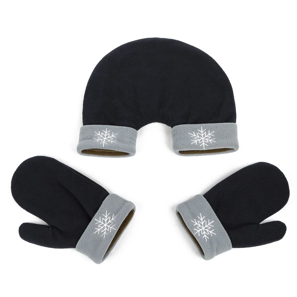 

CoolCheer Brand Loves Fashion Glove Winter Warm Polar Fleece High-Grade Gloves 5 Colors Wool Mittens