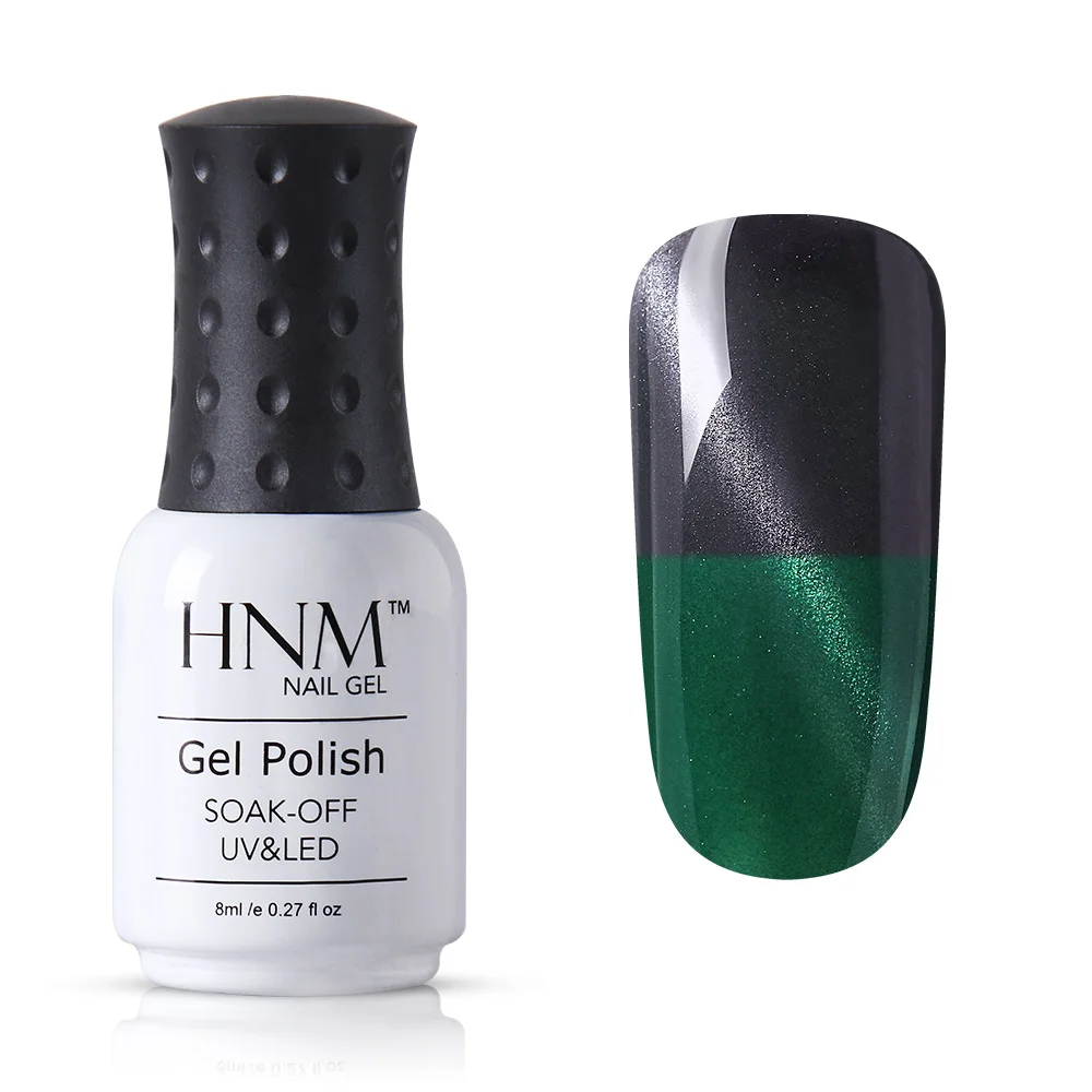 HNM 8 мл кошачий глаз термо-гель лак для ногтей замочить от ногтей Nagellak праймер лак верхняя основа клей геллак Полупостоянный дизайн ногтей Panit - Цвет: 79007