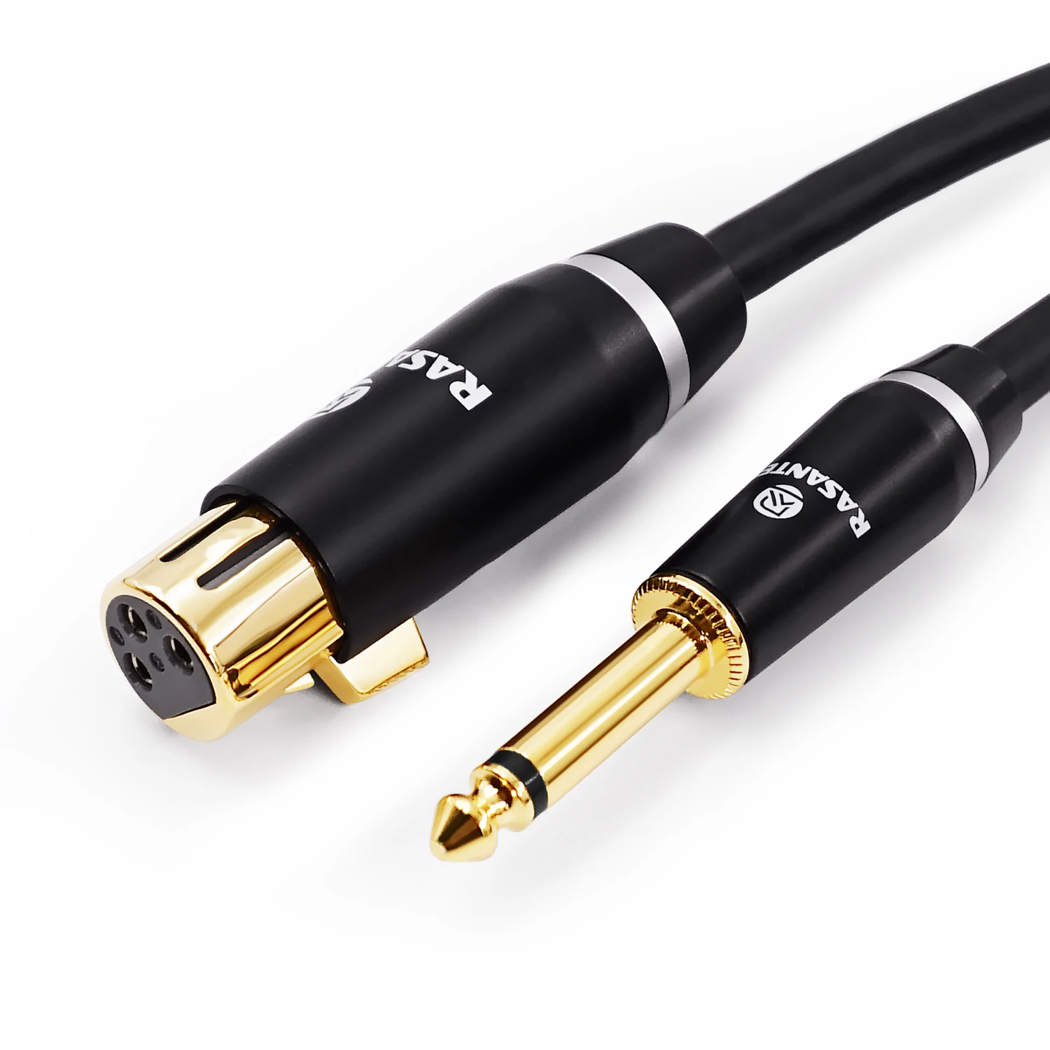 Rasantek XLR аудио кабель 6 3 мм динамик Aux Высокое качество |