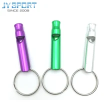 Mini Portable Outdoor Survival Whistle Safety Rescue Emergency Tool Aluminium Cheerleading Cheerleader Sport Referee Whistle