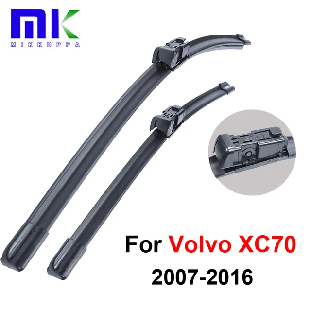 Silicone Rubber Front Wiper Blades For Volvo XC70 2007 2008 2009 2010 2011 2012 2013 2016