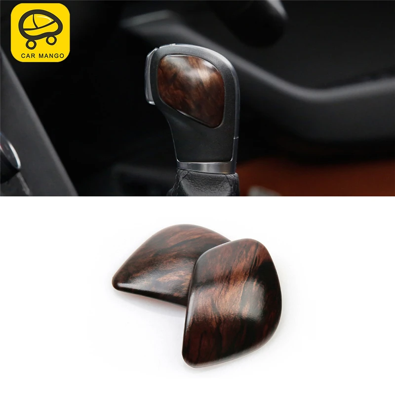 

CAR MANGO Car Styling Gear Shift Hand Brake Cover Frame Trim Sticker Interior Accessories For Volkswagen Passat B8 2018