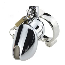 waterproof Metal Penis Cage Male Chastity Device Stainless Steel Adult Cock Cage Metal Chastity
