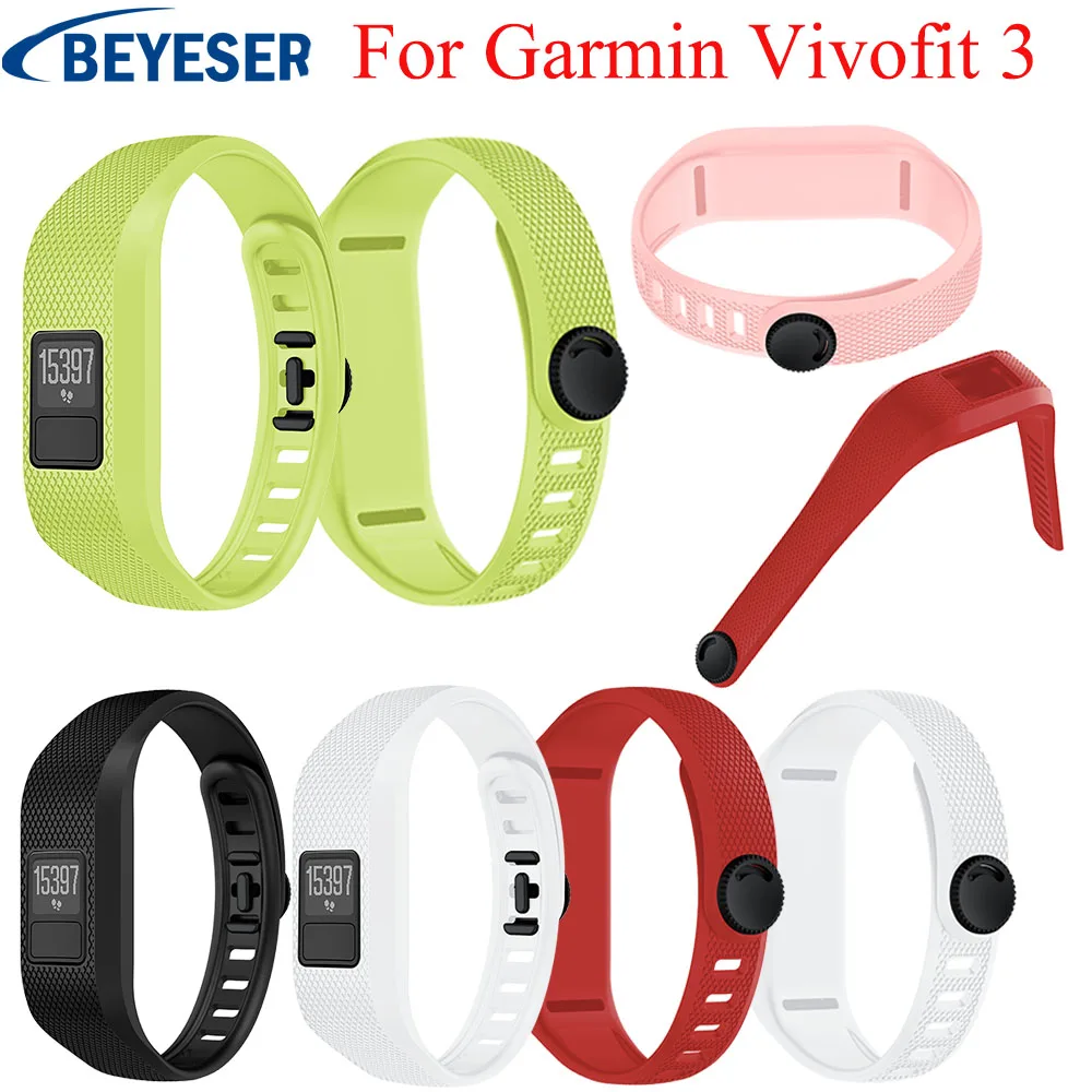 

Watch Strap For Garmin Vivofit 3 band Wrist Watch strap Replacement Wristband Strap For Garmin Vivofit3 Watchband Smart Bands
