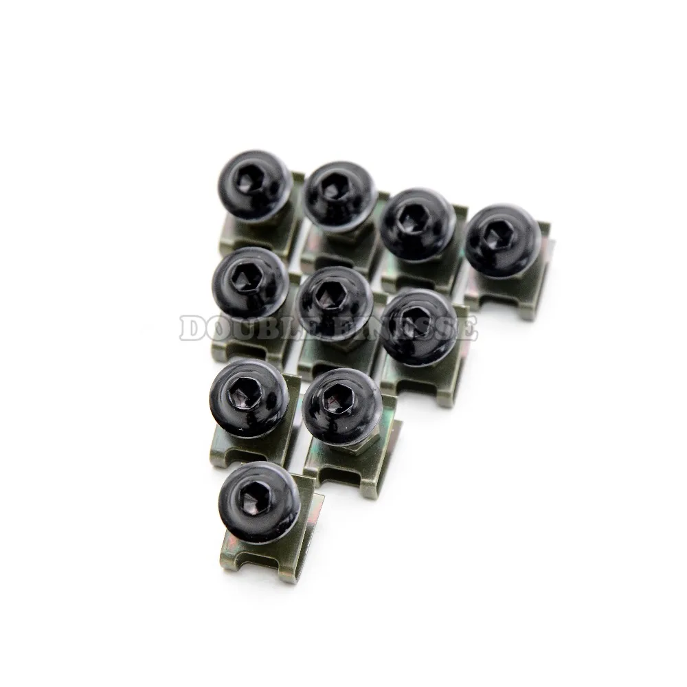 

6mm motorbike body work fairing bolts screwse For suzuki gsxr 750 gsxr 600 sv650 drz 400 MOTO GUZZI V7 Racer 2011 2012 2013 14