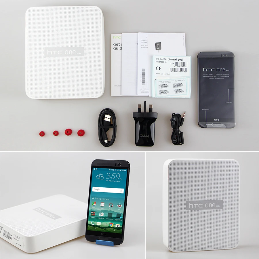 T-Mobile версия htc один M9 плюс M9pw, 4G, LTE мобильный телефон, четыре ядра, 2,2 ГГц, 3 Гб оперативной памяти, Оперативная память 32 GB Встроенная память 5,2 д...