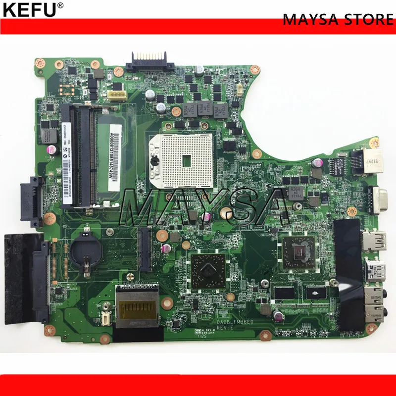 Kefu A000081310 материнская плата для ноутбука для toshiba satellite L750D L750 L755D DA0BLFMB6E0 DDR3 материнская плата, протестированная