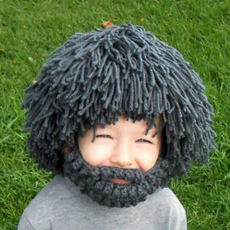 Wig Beard Hats Hobo Mad Scientist Rasta Caveman Handmade